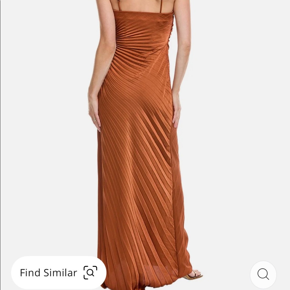 A.L.C. Layla Pleated Gown - Picture 3 of 7